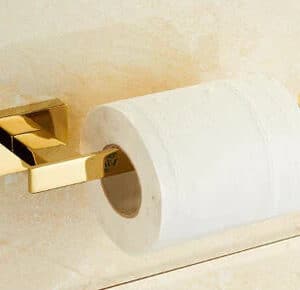Gold Modern Toilet Roll Holder #20253