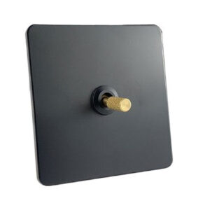 Elegant - Black with Gold Toggle