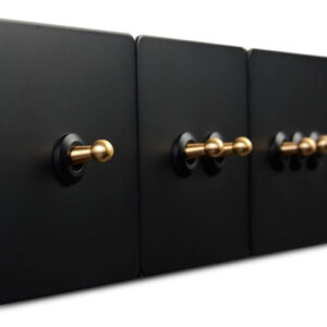 Bastille - Black with Gold Toggle