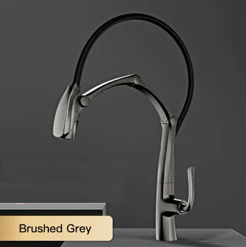 Gun Metal Grey Steam Punk Kitchen Mixer #202408 - Image 10