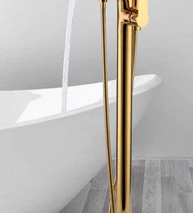 Polished Gold Modern Bath Mixer #202441