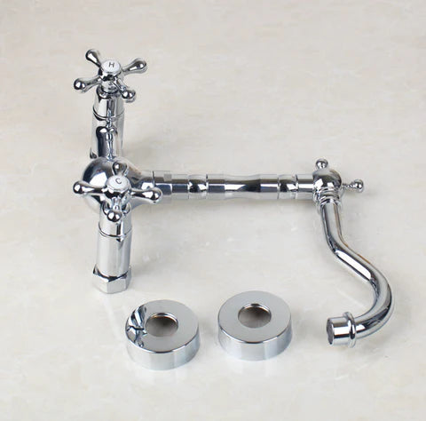 Chrome Antique Basin Mixer #201742 - Image 5