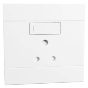 VETI 2 - Single 16A RSA Socket White