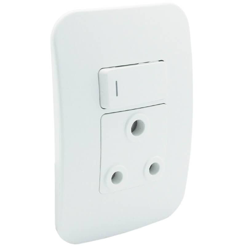Single Switched Wall Socket