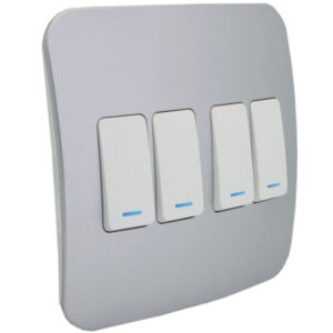 Four Lever One-Way Switch with Locator