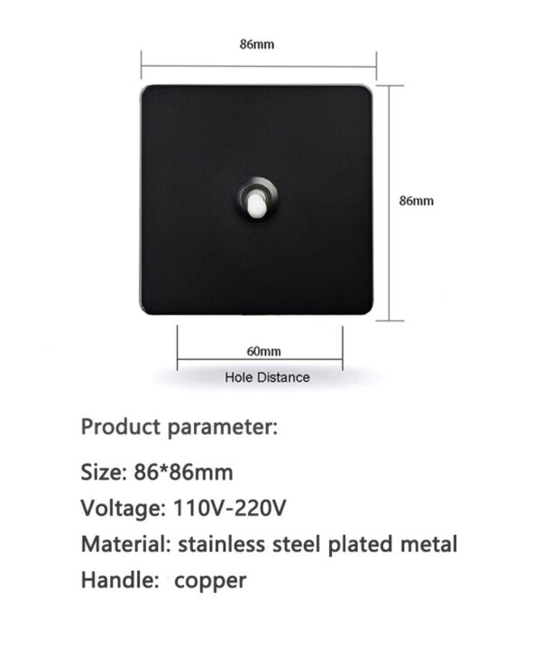 Bastille -  Black with White Toggle - Image 5