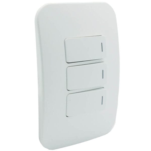 Three Lever Light Switch