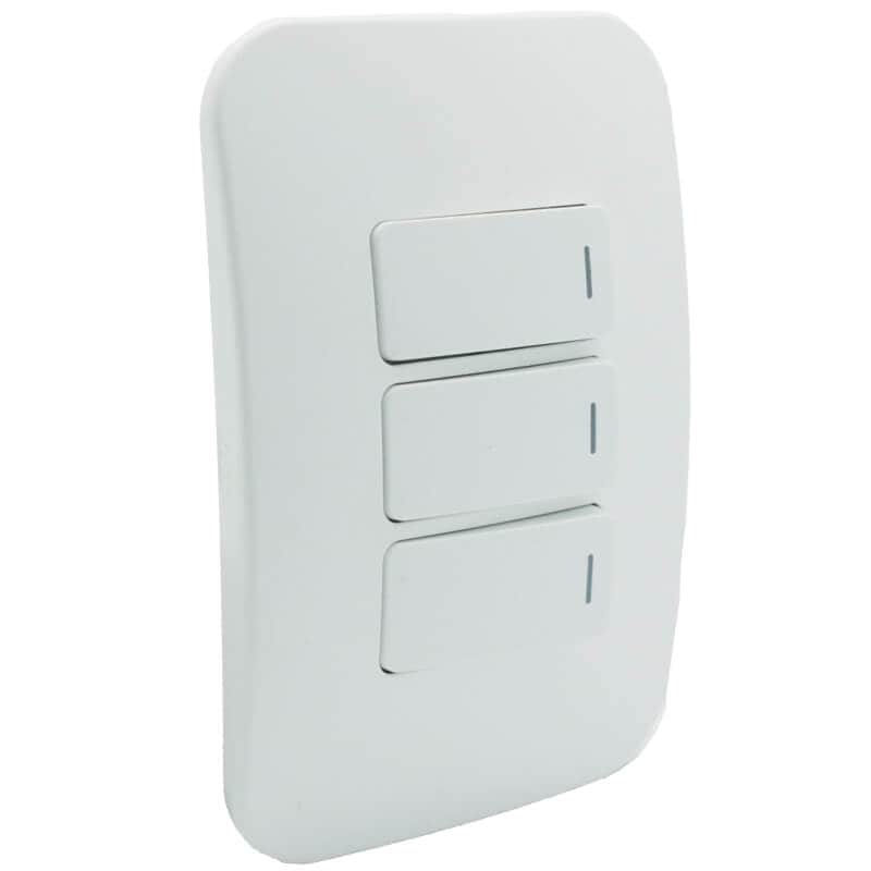 Three Lever Light Switch