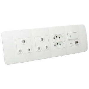 USB Omni Cluster Wall Socket