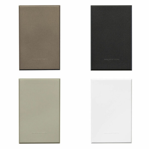 Veti 3 - Blank Cover Plates (50x100mm)