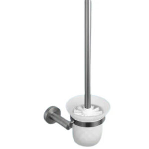Gun Metal Grey Toilet Brush Holder #202413