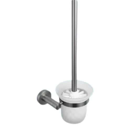 Gun Metal Grey Toilet Brush Holder #202413