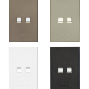 Veti 3 - Dual Data Sockets (RJ45 – Cat6)