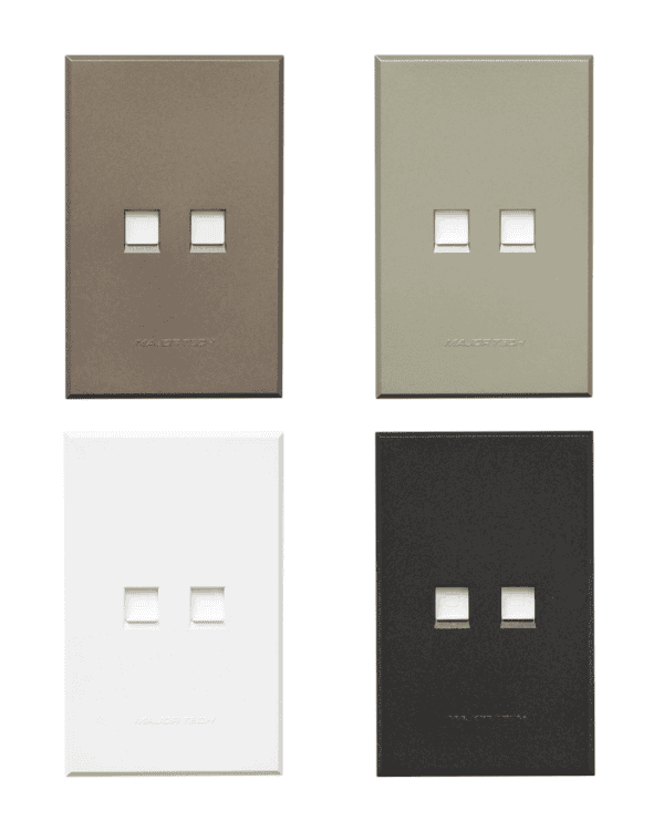 Veti 3 - Dual Data Sockets (RJ45 – Cat6)