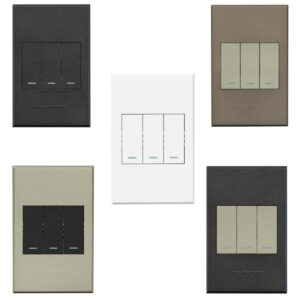 Veti 3 - 3 Lever - 1 Way/2 Way/Dimmer