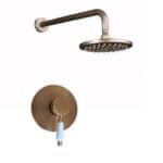 Brass Concealed Shower Unit with Ceramic Lever Handle #202430