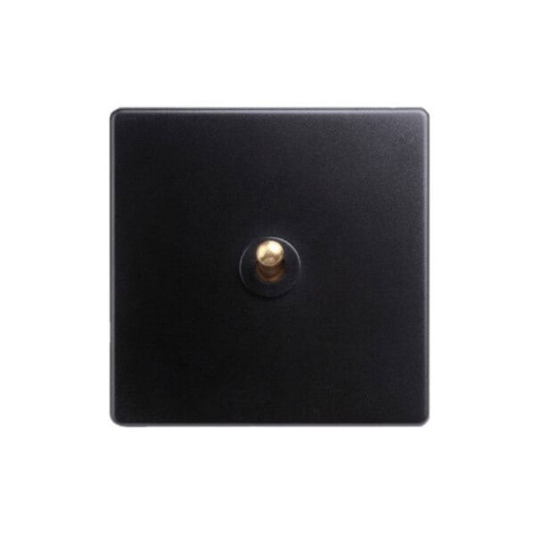Classic - Black with Brass Toggle, 1 Lever