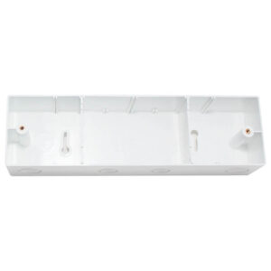 Omni-Cluster Flush Mount Wall Box - 275mm x 75mm x (d)50mm