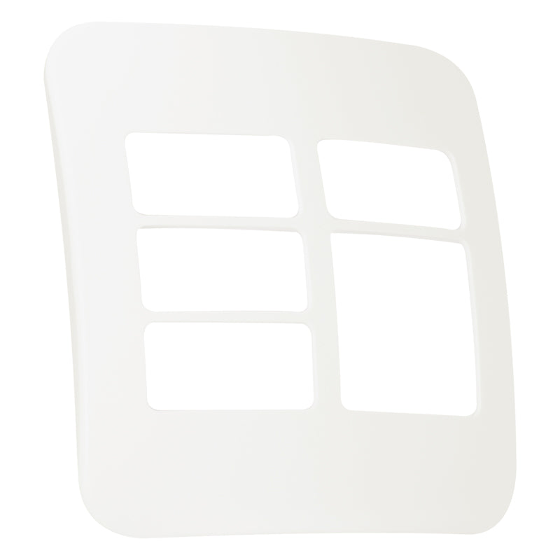Five Module Cover Plate (4 Single, 1 Double) - Image 4