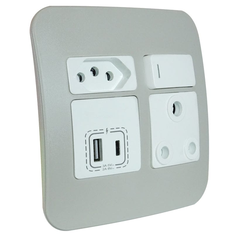 Veti 1 - USB A & C Port Wall Socket - Image 4