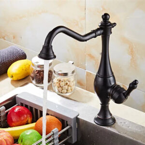Wide Spout Genie Kitchen or Basin Mixer #201785