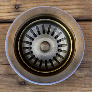 Dark Antique Brass Kitchen Waste #202444