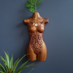 LUNA LADY LUMPS WALL VASE