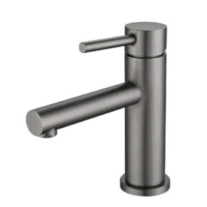 Gunmetal Grey Short Basin Mixer #202405