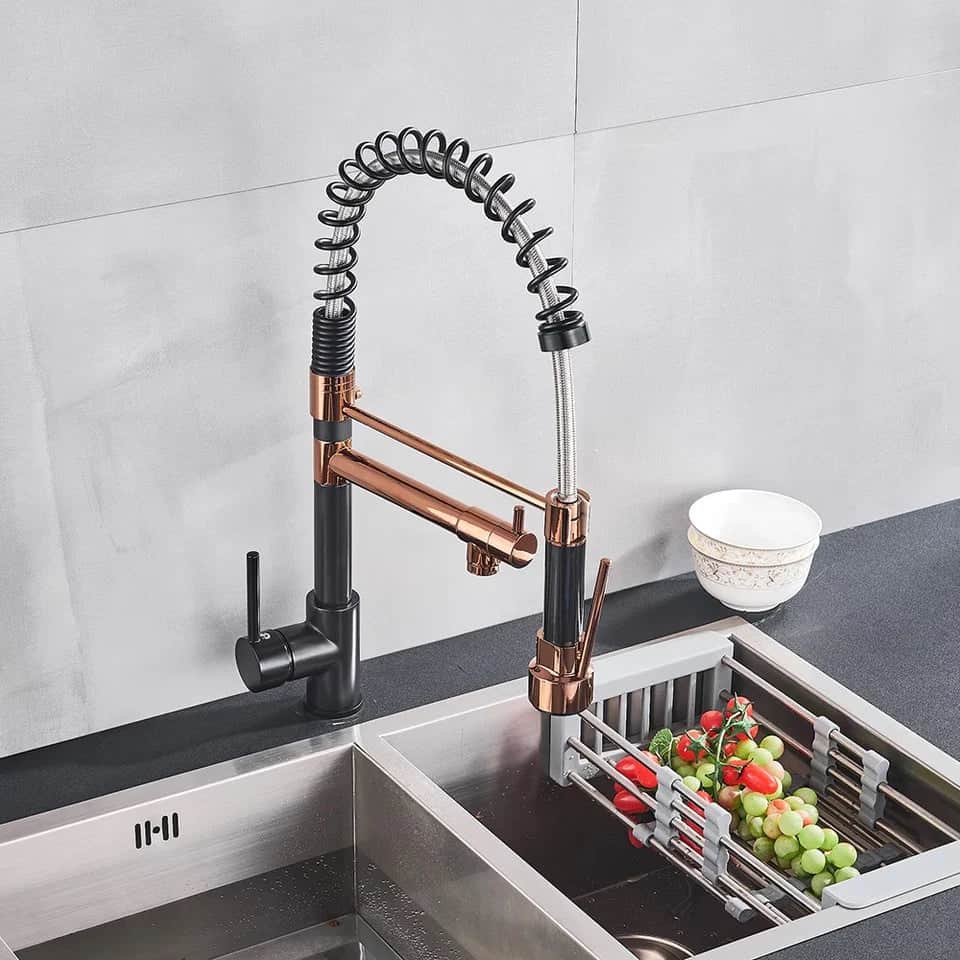 Black & Rose Gold Kitchen Mixer #2010001 - Image 3