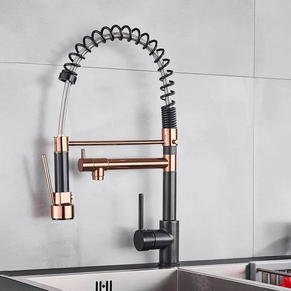 Black & Rose Gold Kitchen Mixer #2010001