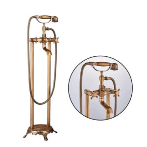 Antique Brass Freestanding Bath Mixer #201740