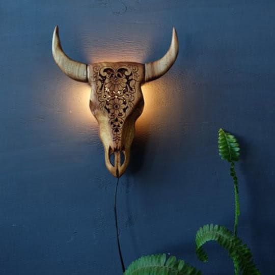 BULL SKULL WALL DECOR 8 - Image 4