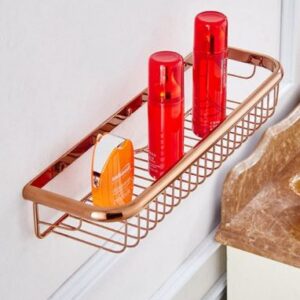 Rose Gold Modern Shower Rack #201916