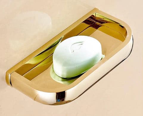 Gold Modern Soap Holder #201925 - Image 2