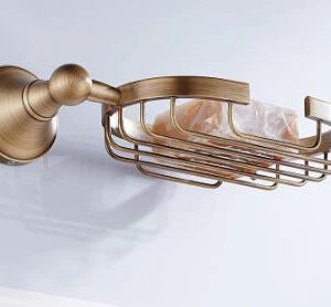 Antique Brass Soap Holder #20186